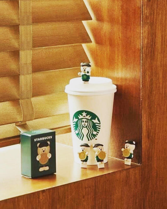 Starbucks Taiwan Bearista Stopper Set