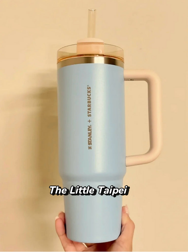 Starbucks X Stanley 30oz Taiwan Release 2024 Alpaca Baby Blue Tumbler