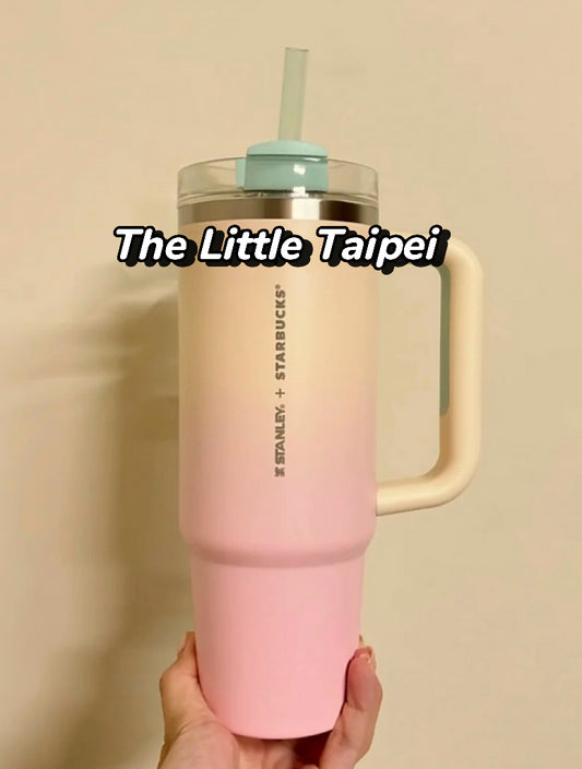 Starbucks X Stanley 30oz Taiwan Release 2024 Alpaca Pink OMbre Tumbler